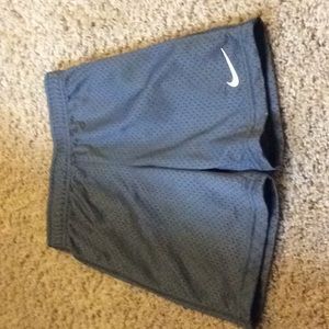 Gray Nike shorts